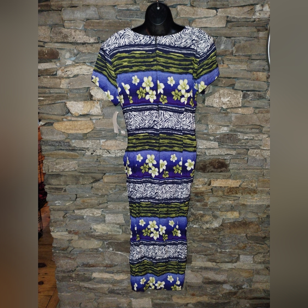 Jessica Howard NWT petite faux wrap dress, side tie size 14 - Picture 11 of 13